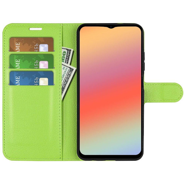 Classic ZTE Blade A52 Lite Läppäkotelo - Vihreä Green