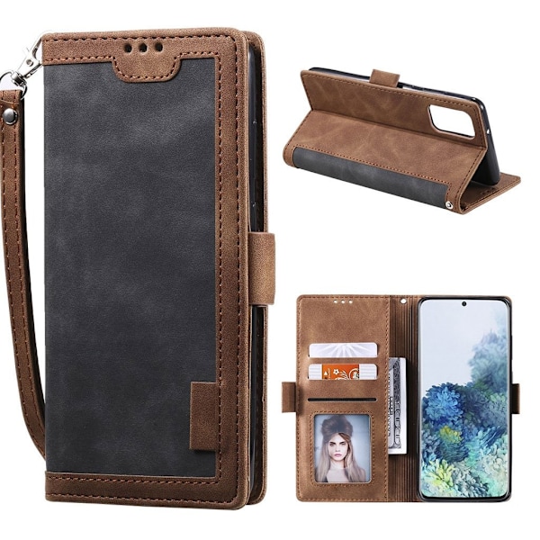 Surburbian Samsung Galaxy S20 Plus flip etui - Grå Silver grey