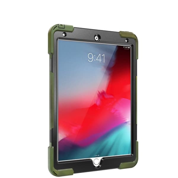iPad Air (2019) X-formet dreje etui - Kamouflage Multicolor