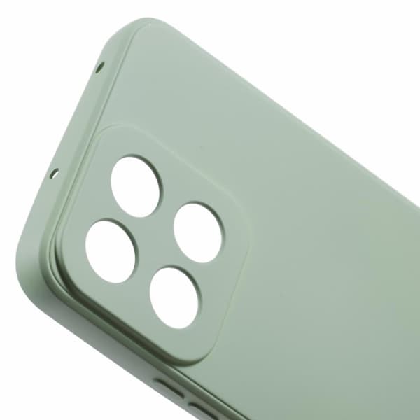 Mikrofiberfodrat Honor Play 60 Plus skal i mjukt gummi - Matcha Grön Grön