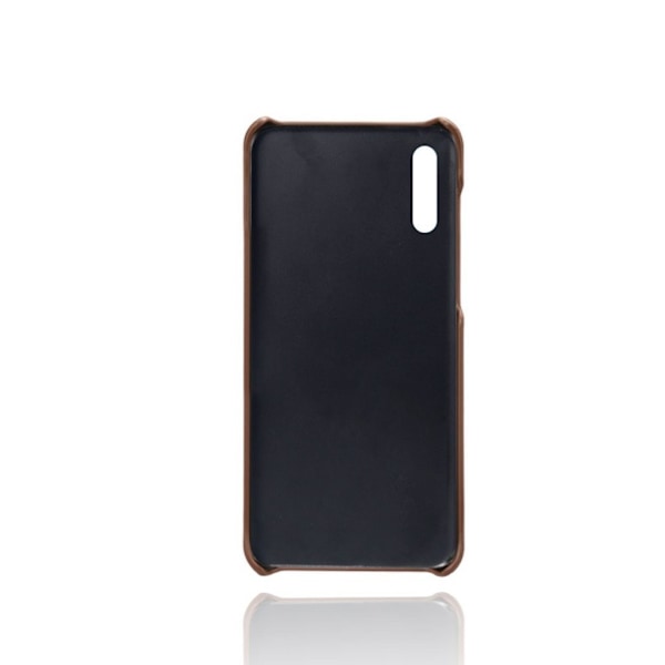 Samsung Galaxy A50 nahkapäällysteinen kotelo - Ruskea Brown