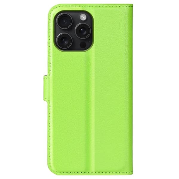 Classic iPhone 16 Pro Max flip kuoret - Vihreä Green