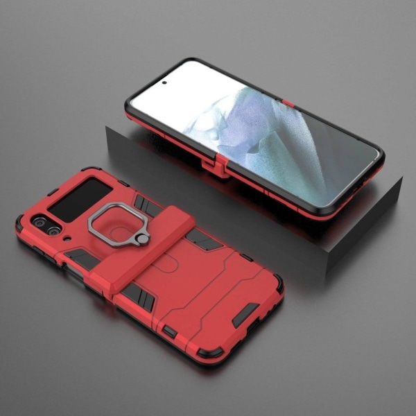 Ring Guard Fodral Samsung Galaxy Z Flip4 - Röd Röd