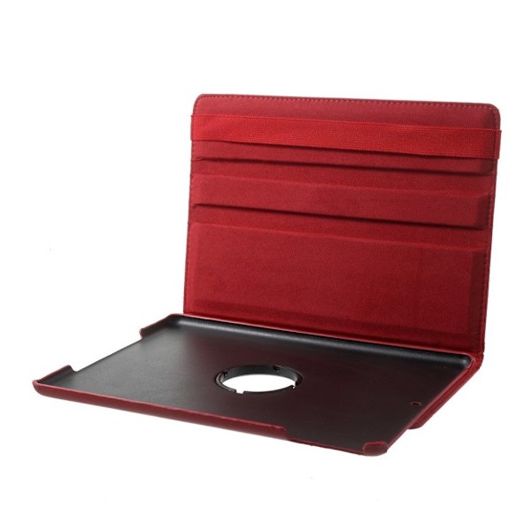 iPad (2017) Etui med 360 grader stand - Rød Red