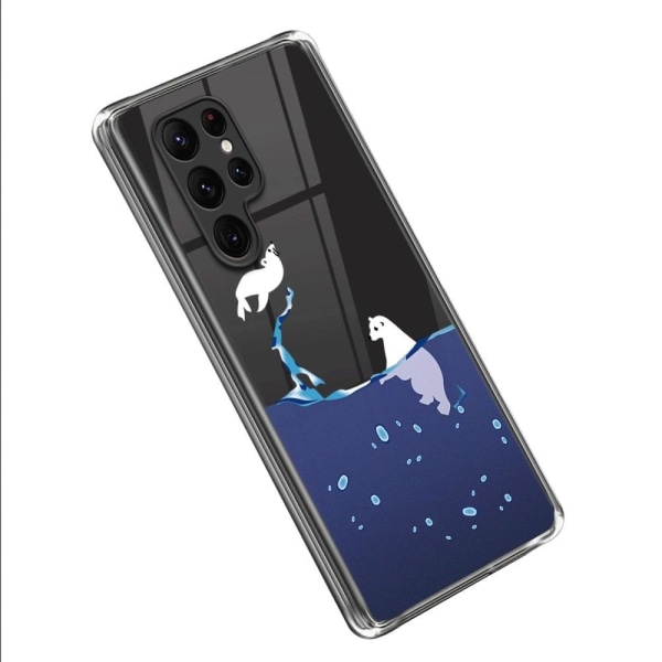 Deco Samsung Galaxy S23 Ultra skal - Isbjörn Blå