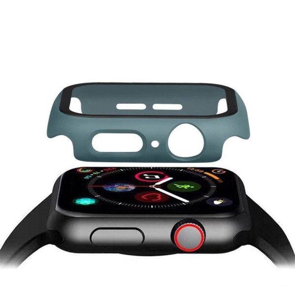 Apple Watch Series 5 44 mm hållbart gummerat fodral - Mörkgrön Grön