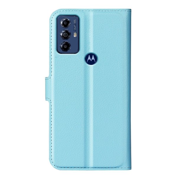 Classic Motorola Moto G Play (2023) Flip Fodral - Blå Blå