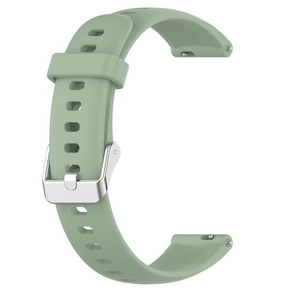 16mm silikoninen kellohihna Huawei ja Casio kelloon - Vaaleanvihreä Green