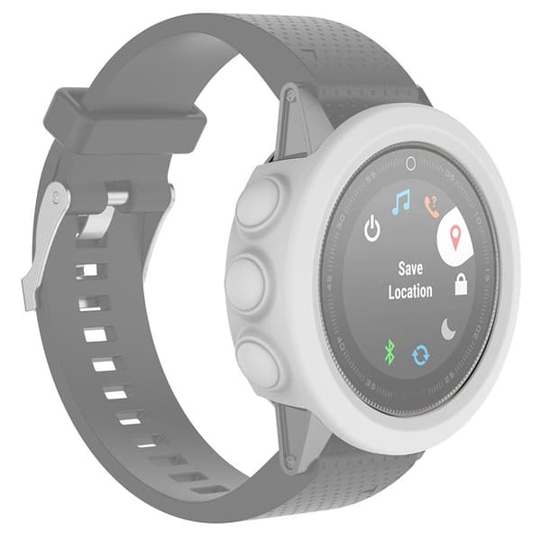 Garmin Fenix 5X / 5X Plus silikondeksel - Hvit White