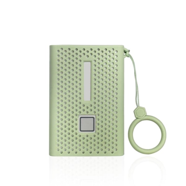 Samsung T7 Touch SSD silicone cover with ring strap - Green Grön