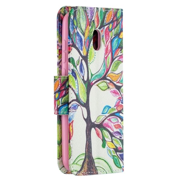 Wonderland Nokia C1 Plus flip-etui - Fargerikt Tre Multicolor