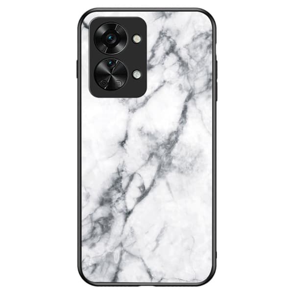 Fantasy Marble OnePlus Nord 2T deksel - Hvit Marmor White