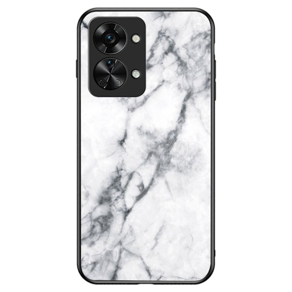 Fantasy Marble OnePlus Nord 2T kotelot - [Patteri/Color] White