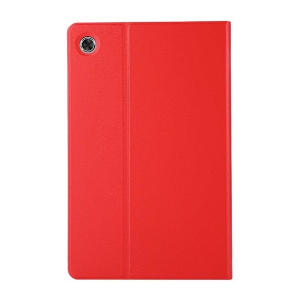 Lenovo Tab M10 FHD Plus simple leather flip case - Red Red