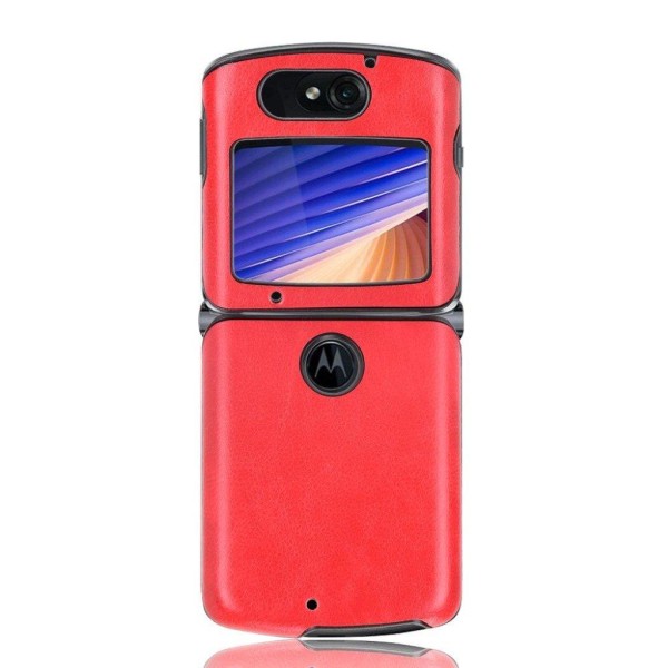 Croco Motorola Razr 5G kotelot - Punainen Red