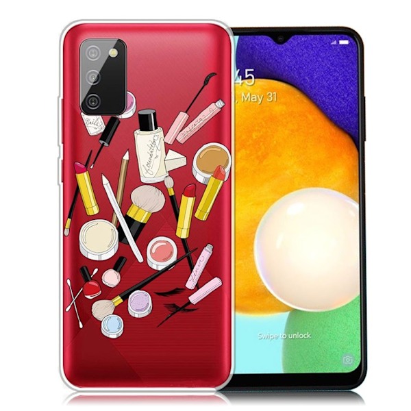 Deco Samsung Galaxy A03s Suojakotelo - Makeups Multicolor