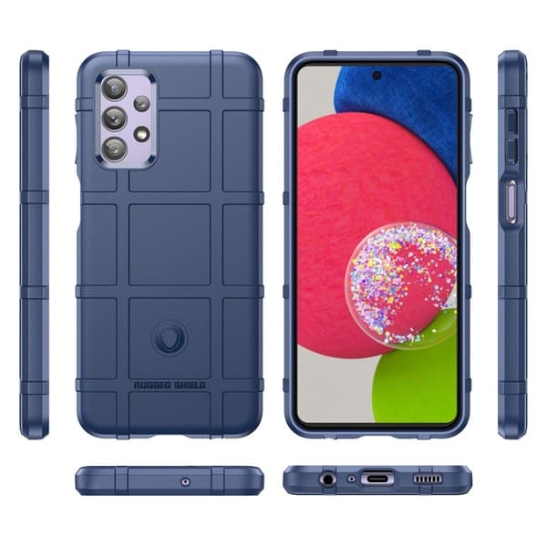 Rugged Shield Etui Samsung Galaxy A23 - Blå Blue