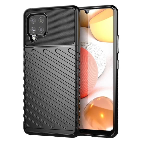 Thunder Samsung Galaxy A42 5G skal - Svart Svart