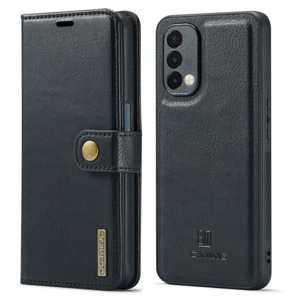 DG.MING OnePlus Nord N200 5G 2-in-1 Wallet Case - Black Black