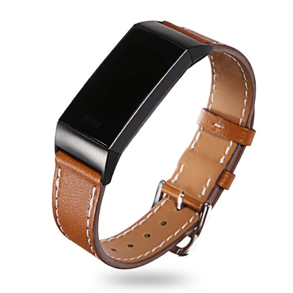 Fitbit Charge 3 aito rannekello - Ruskea Brown