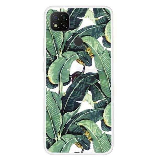 Deco Xiaomi Redmi 9C skal - Blad Grön