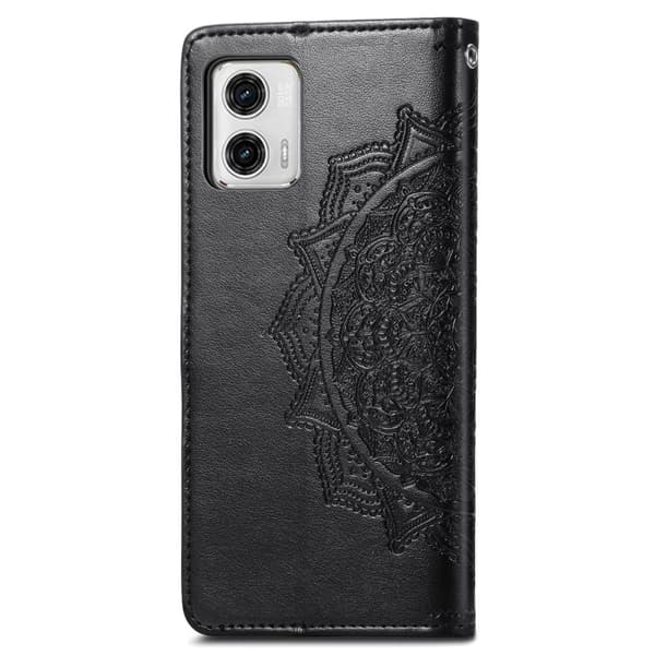 Mandala Motorola Moto G73 Flippetui - Svart Black