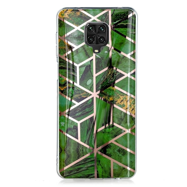 Marmormotiv Xiaomi Redmi Note 9 Pro / Xiaomi Redmi Note 9S skal - Grön Grön