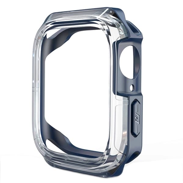 Apple Watch 40 mm tofarget deksel - Gjennomsiktig / Midnattsblå Blue