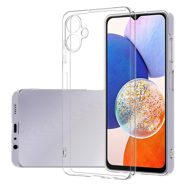 Erittäin ohut läpinäkyvä kotelo Samsung Galaxy A06 Transparent