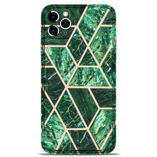 Marble iPhone 11 Pro Max Etui - Grønn Green