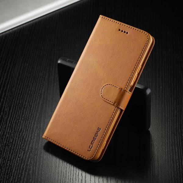 LC.IMEEKE Xiaomi 12X / Xiaomi 12 flip etui - Brun Brown