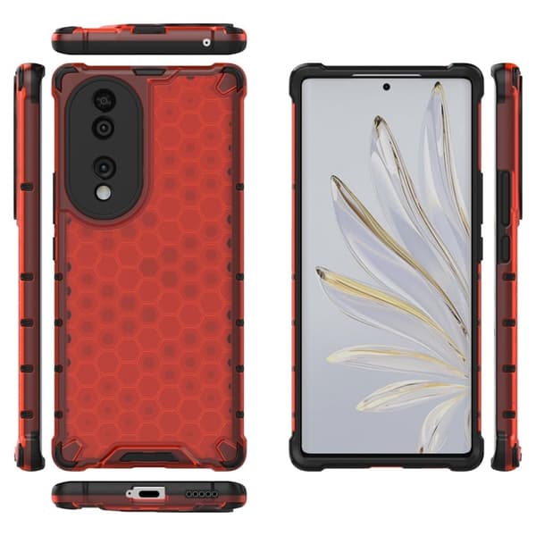 Bofink Honeycomb Honor 70 Pro deksel - Rød Red
