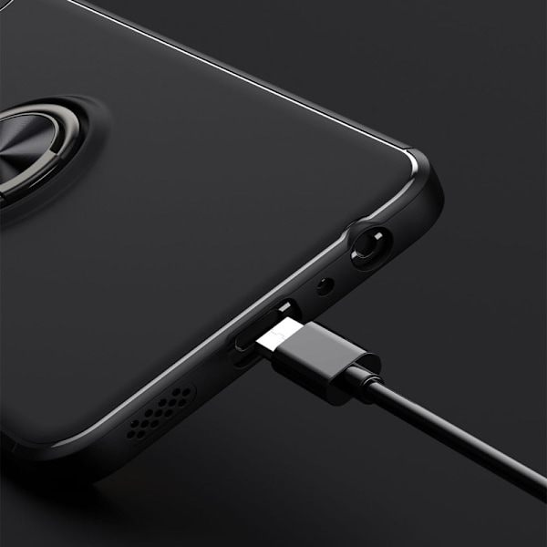Ringo Etui Samsung Galaxy A13 4G - Sort / Rød Black