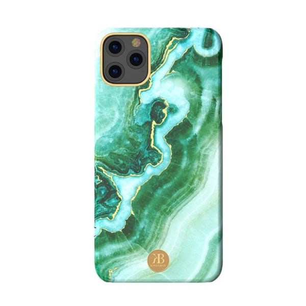 Kingxbar iPhone 11 Pro Marble Case - Green Green