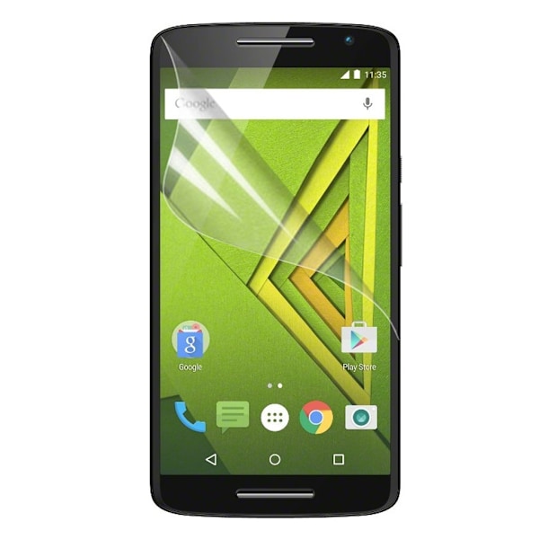 Displayskydd till Motorola Moto X Play. 5 st. Transparent