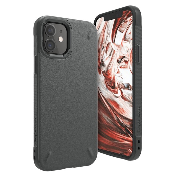 Ringke ONYX - iPhone 12 mini - Mörkgrå Svart