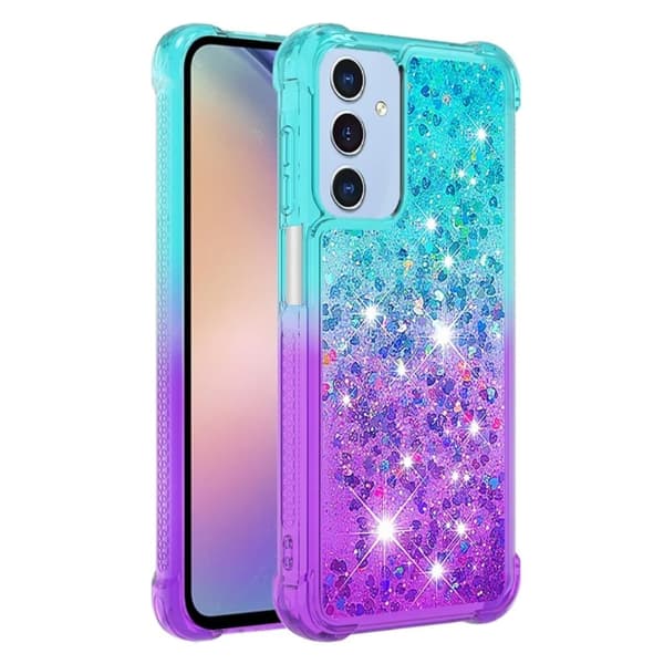 Princess Samsung Galaxy A16 cover - Himmelblå + Lilla Purple