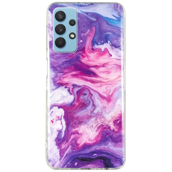Marmormotiv Samsung Galaxy A32 skal - Flerfärgad multifärg