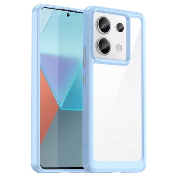Xiaomi Redmi Note 13 Pro 5G  / Xiaomi Poco X6 smart akryldeksel - Blå Blue