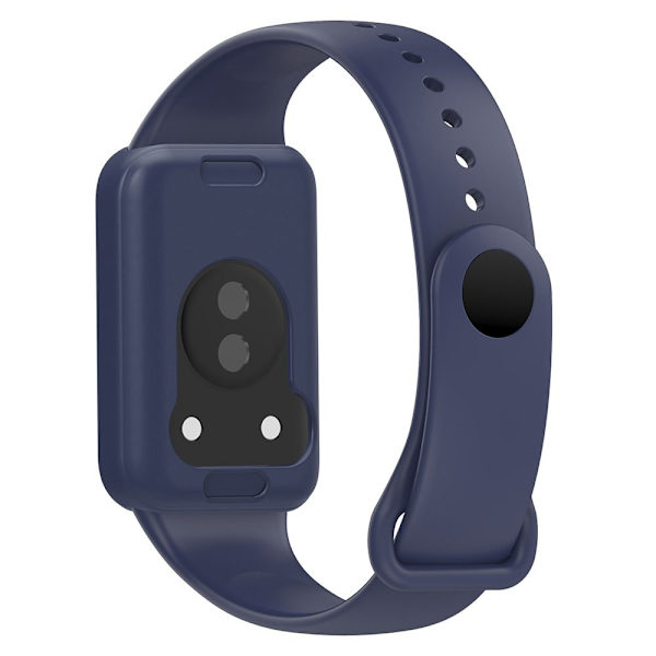 Honor Band 9 Silicone Watch Case Protective Bumper Frame - Midnatsblå Blue