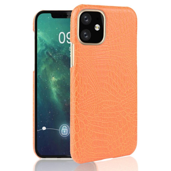 Croco iPhone 11 Pro deksel - Oransje Orange