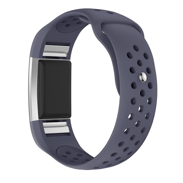 silikone rem til Fitbit Charge 2 - Blå Blue