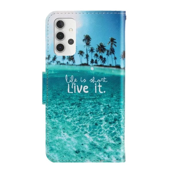 Wonderland Samsung Galaxy A32 Flippetui - Coconut Tre Blue