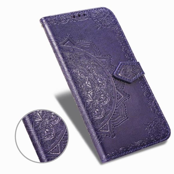 Mandala OnePlus Nord Flippetui - Lilla Purple