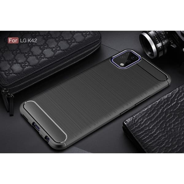 Carbon Flex LG K42 skal - Svart Svart