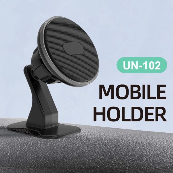 Universal UN-102 rotatable magnetic phone holder Black