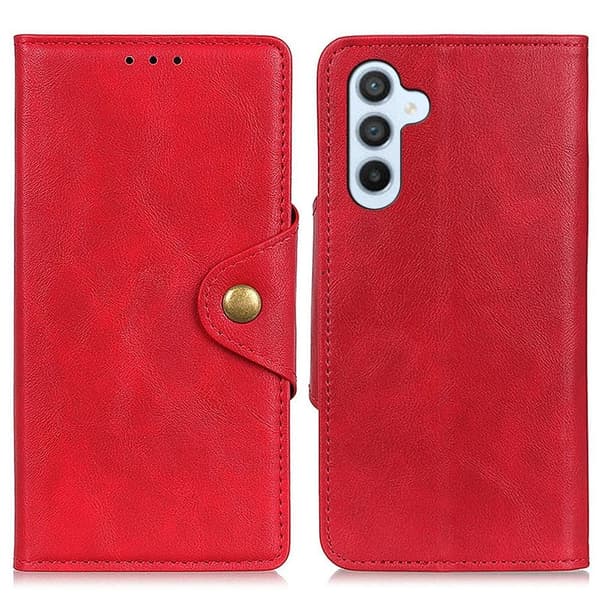 Alpha Samsung Galaxy M14 Flippetui - Rød Red