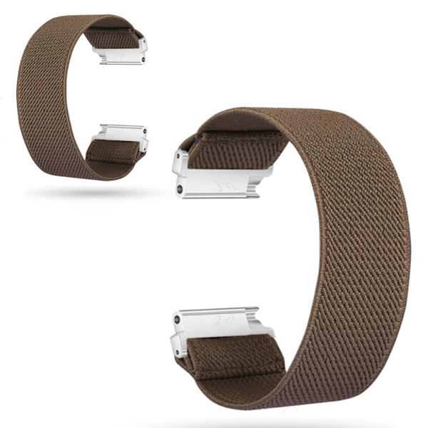 Solid color nylon watch band for Huawei watch - Brown Brun