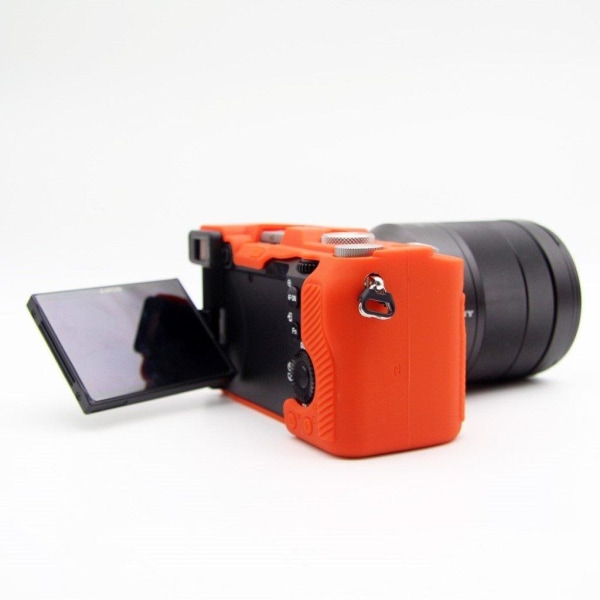 Sony a7C silicone case - Orange Orange