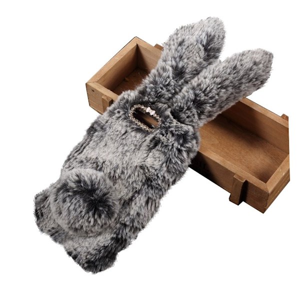Fluffy Rabbit Huawei Honor 9 skal - Brun Brun